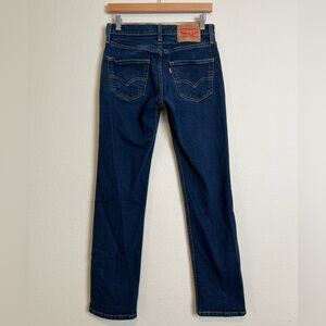 Levi’s Dark Wash Men’s Straight Leg Casual Jeans